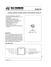 Datasheet TEA5170 manufacturer STMicroelectronics